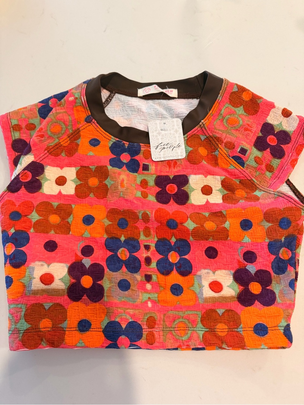 free-est The Sonny Printed Tee Sz S - Picture 2 of 4